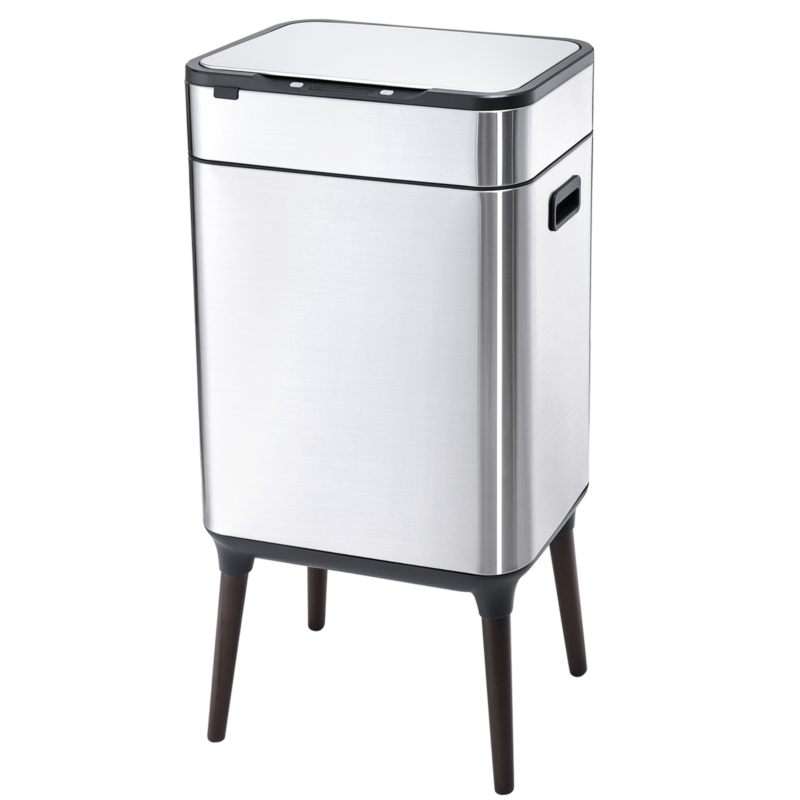 Stainless Dual Compartment Step Can - Elpheco Home & Trash Cans